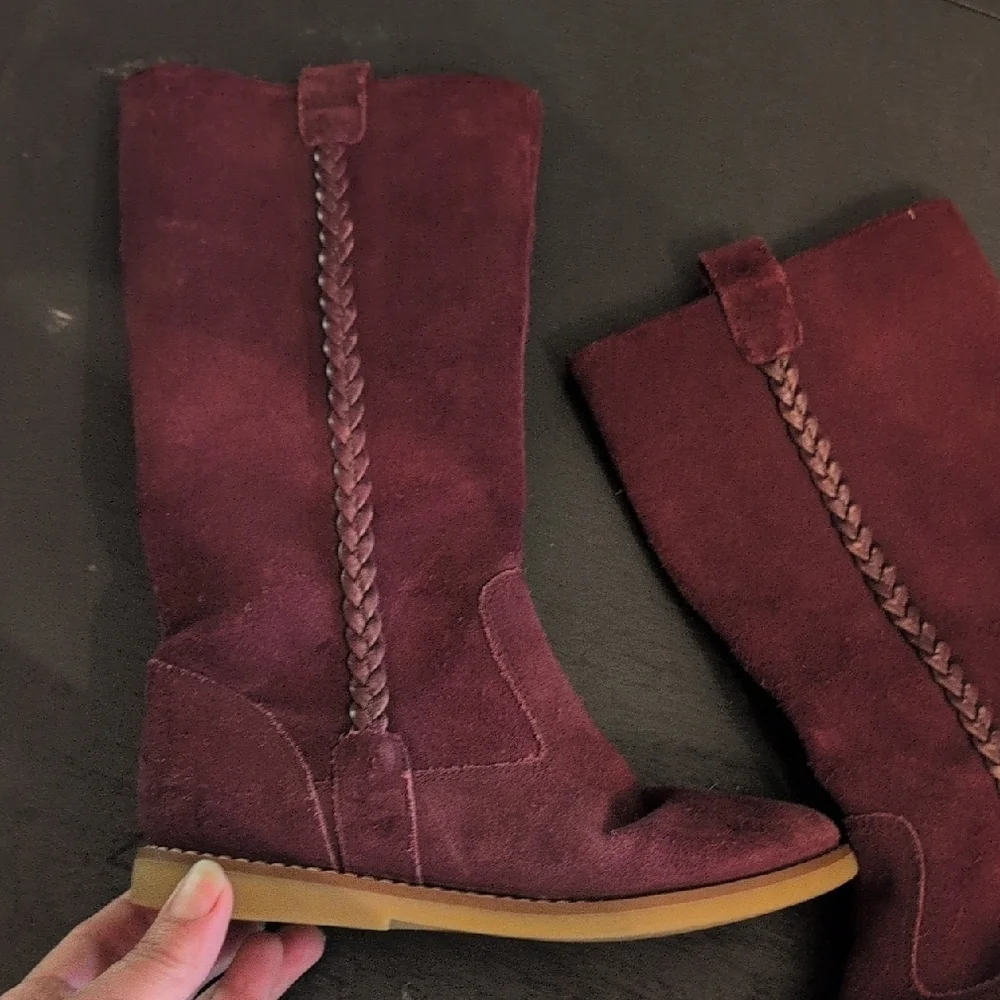 Elephantito Suede Girls Boots Comfortable
